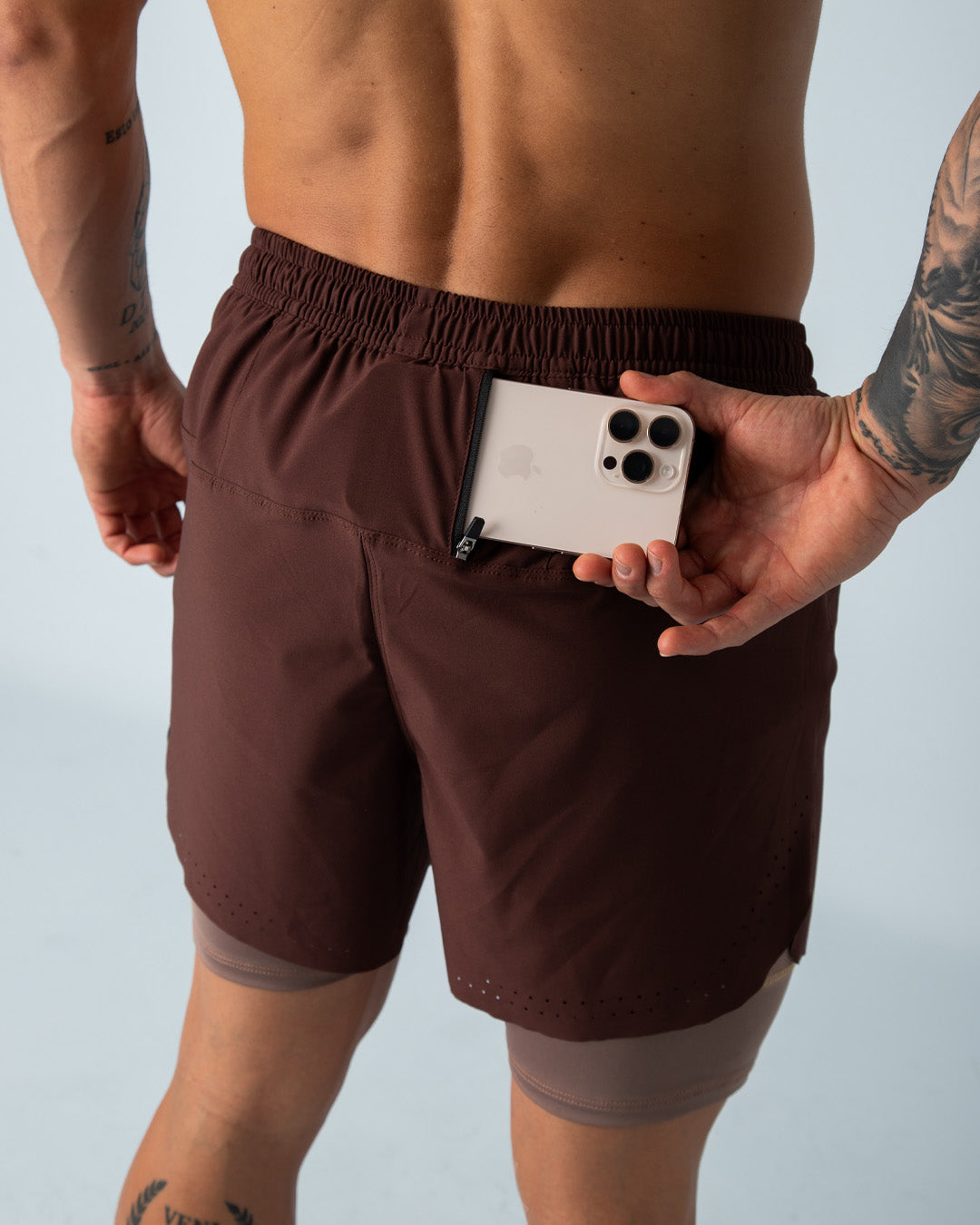 Pantaloneta 2 en 1 - HYBRID Café