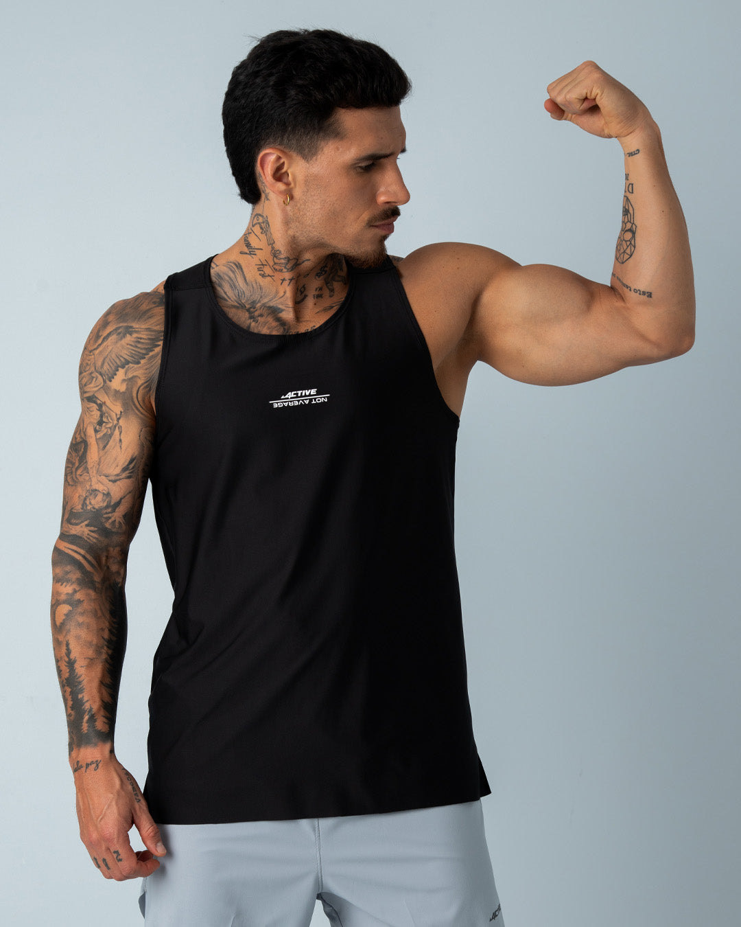 Camiseta MS Light Negra