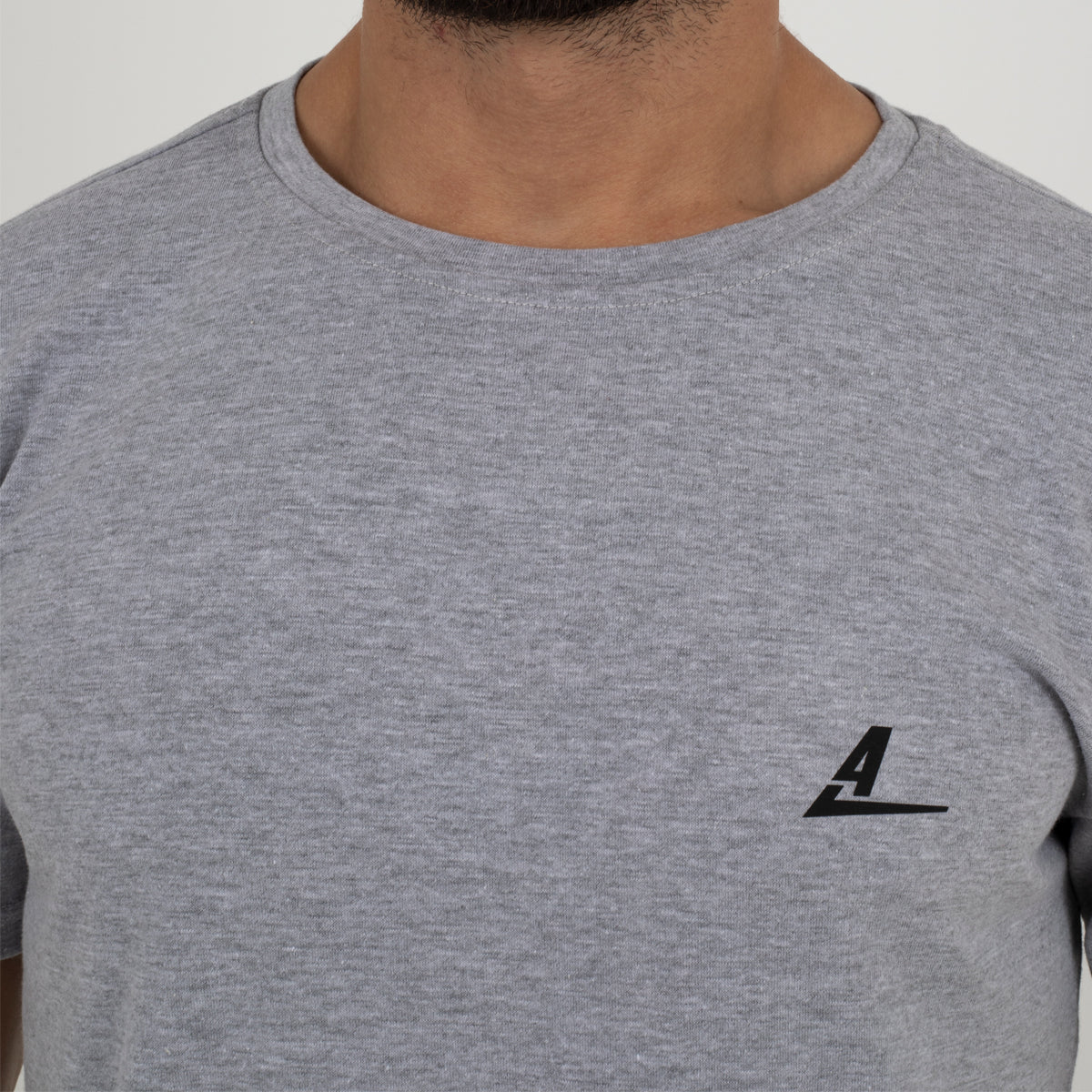 Camiseta en algodón Gris