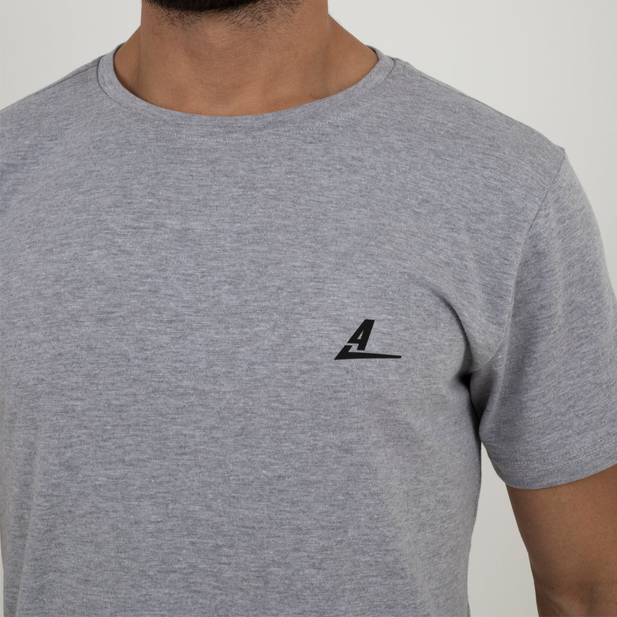Camiseta en algodón Gris