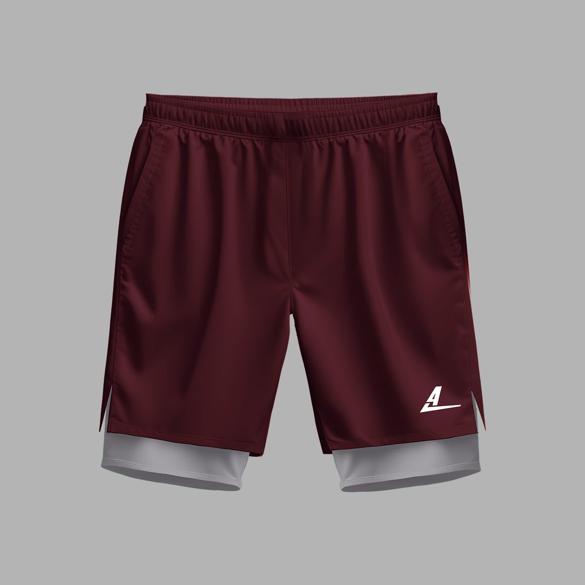 Pantaloneta con Licra Vinotinto