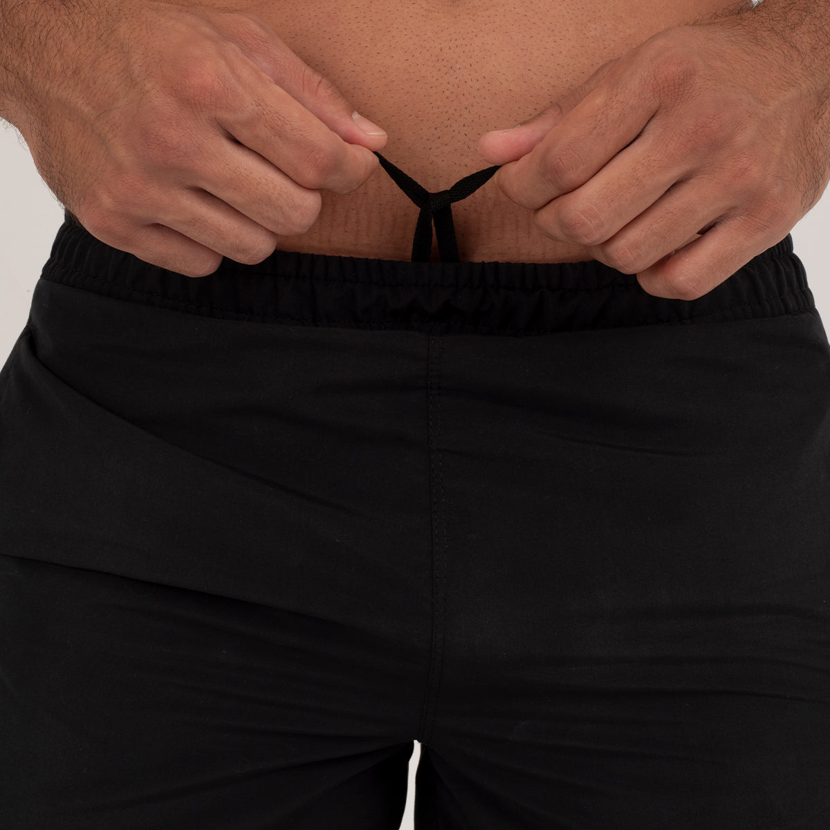 Pantaloneta Con Licra Negra