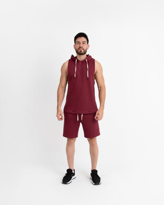 Bermuda Algodón VinoTinto