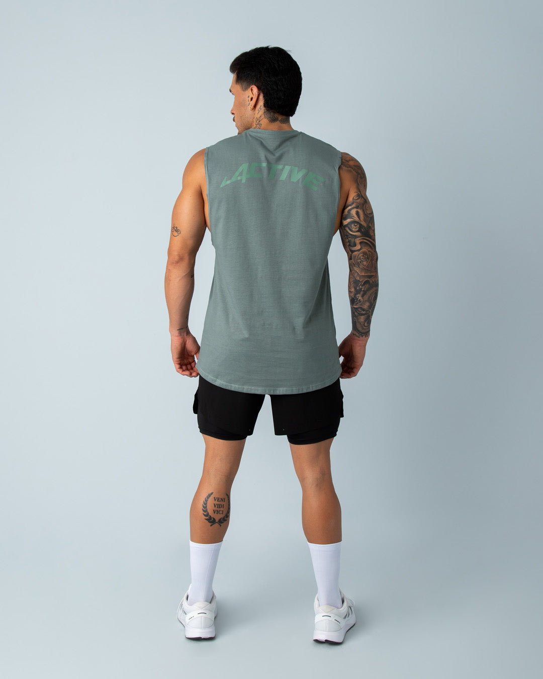 Camiseta MS Power Verde Olivo