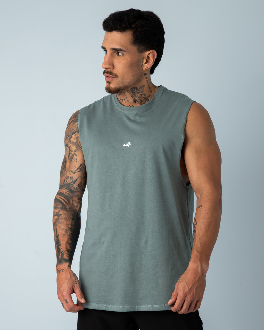 Camiseta MS Power Verde Olivo