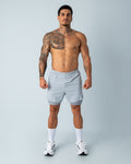 Pantaloneta 2 en 1 - HYBRID Gris