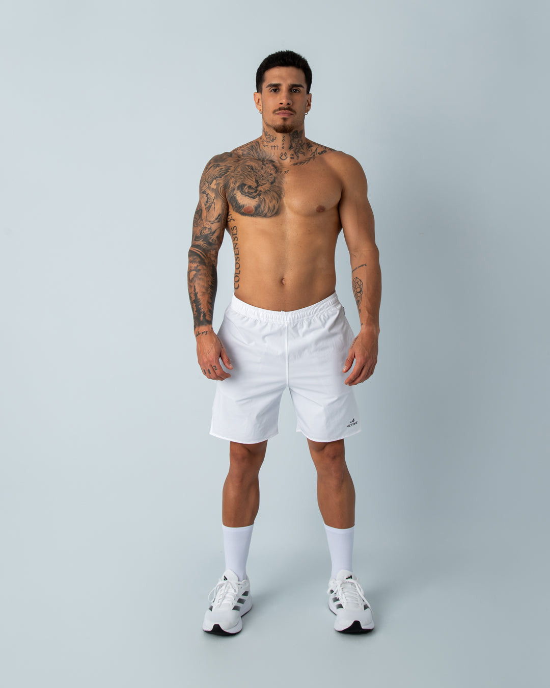 Pantaloneta 2 en 1 - Performance Blanca