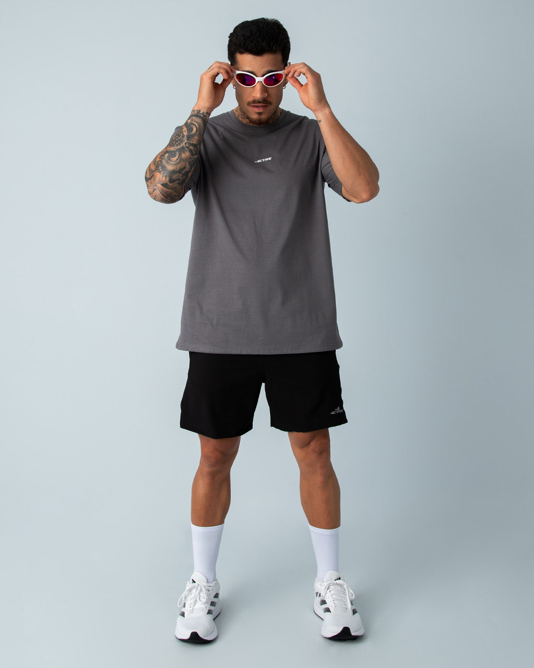 Camiseta MC Power Gris