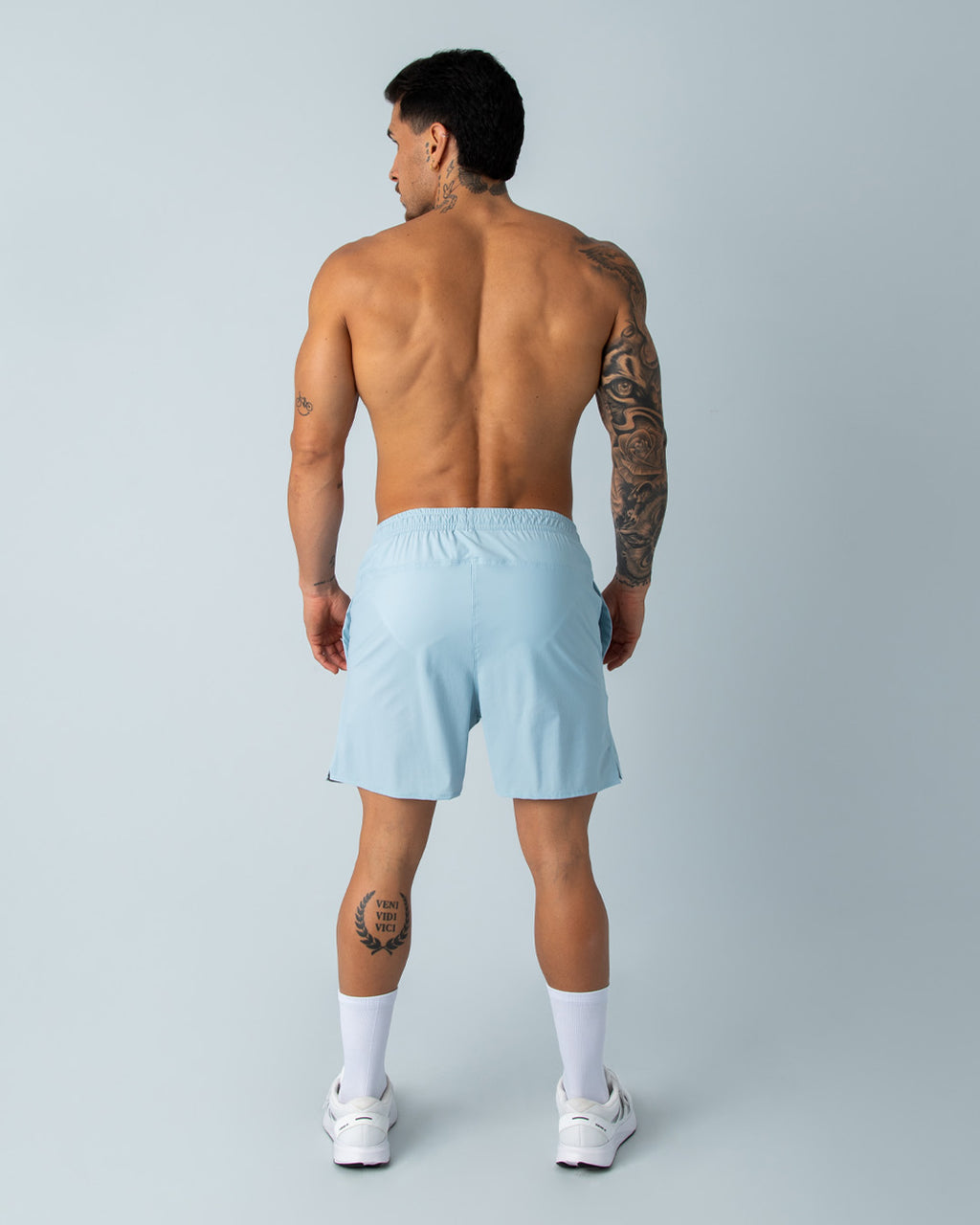 Pantaloneta DYNAMIC Celeste