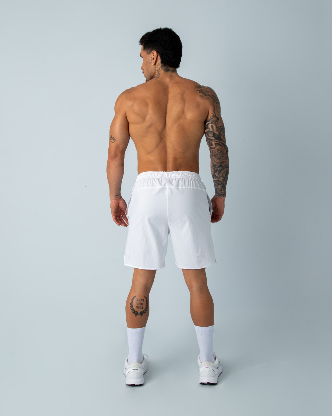 Pantaloneta 2 en 1 - Performance Blanca