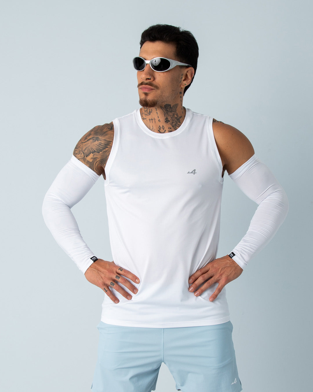 Gaylems Core Camiseta MS Core Blanca – 4CTIVE