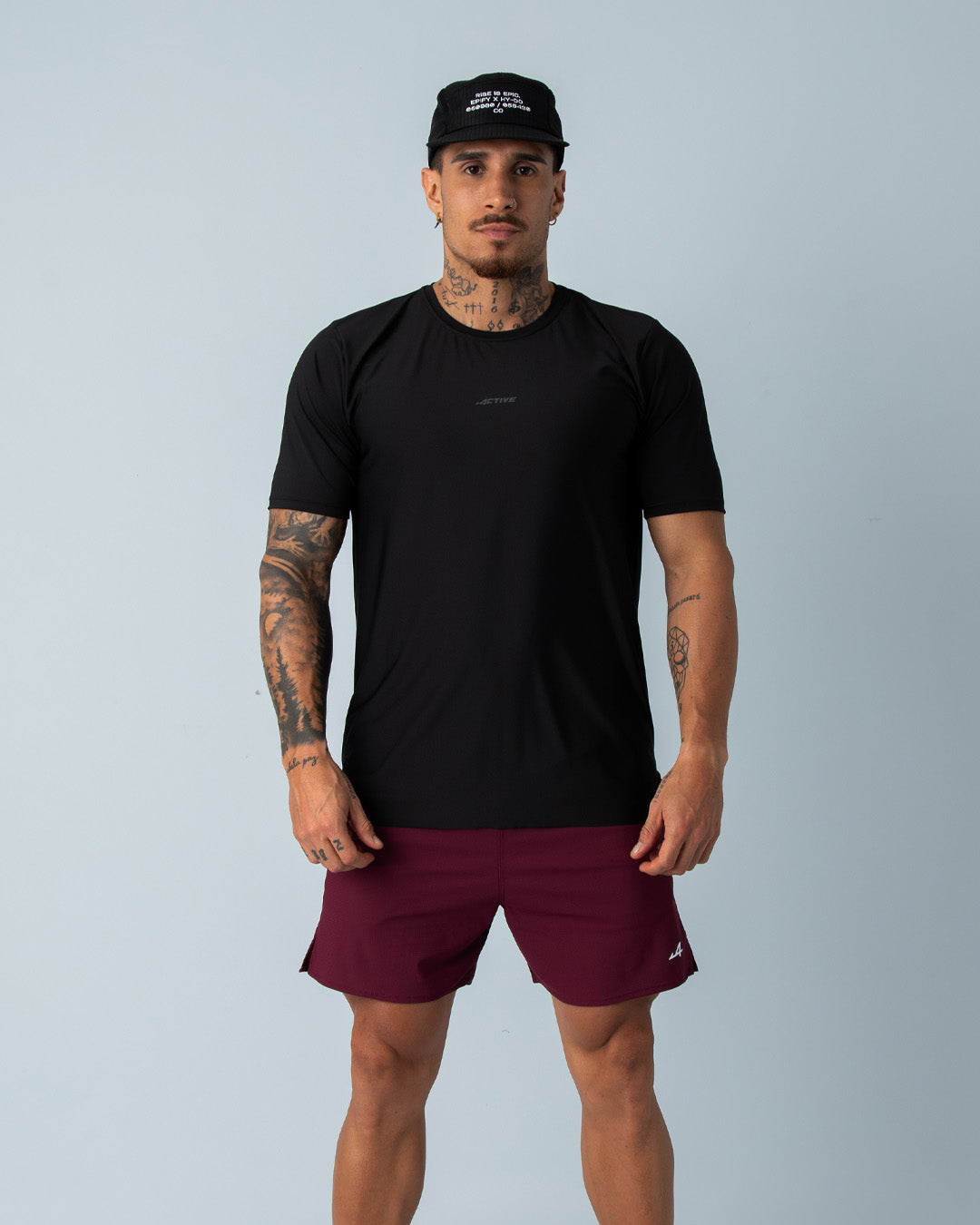 Camiseta MC Four Light Negra