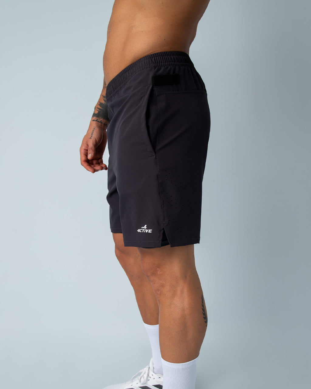 Pantaloneta 2 en 1 - Performance Gris Oscuro