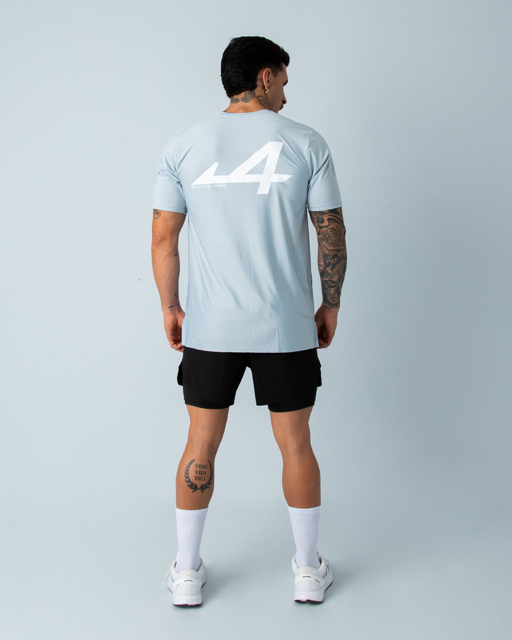 Camiseta MC Four Light Celeste