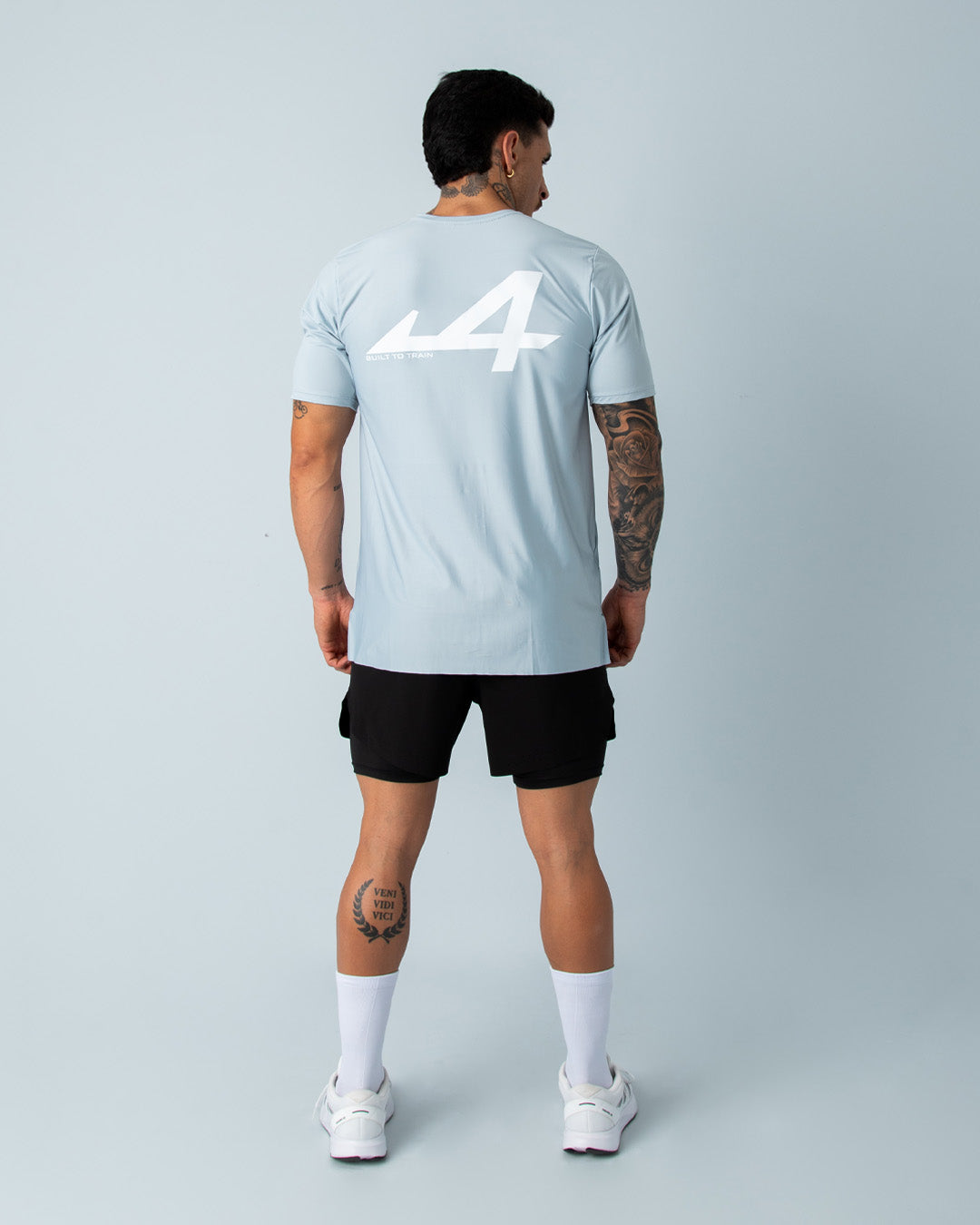 Camiseta MC Four Light Celeste