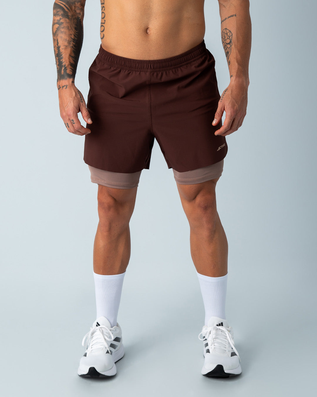 Pantaloneta 2 en 1 - HYBRID Café