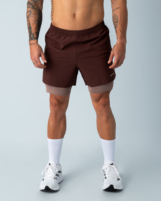 Pantaloneta 2 en 1 - HYBRID Café