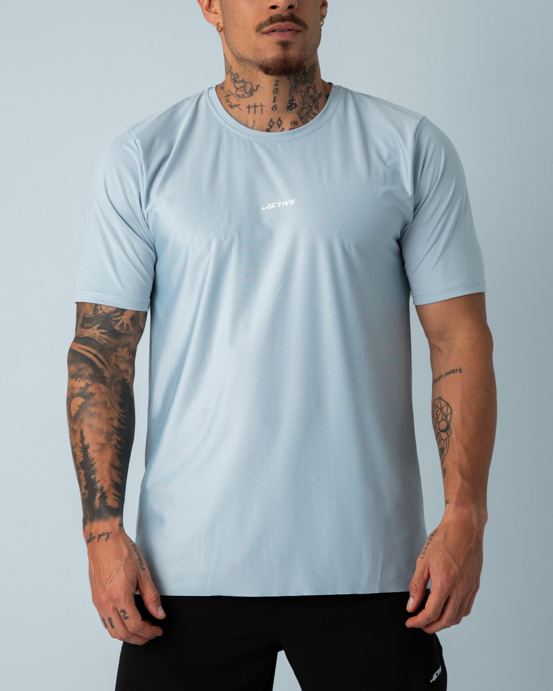 Camiseta MC Four Light Celeste