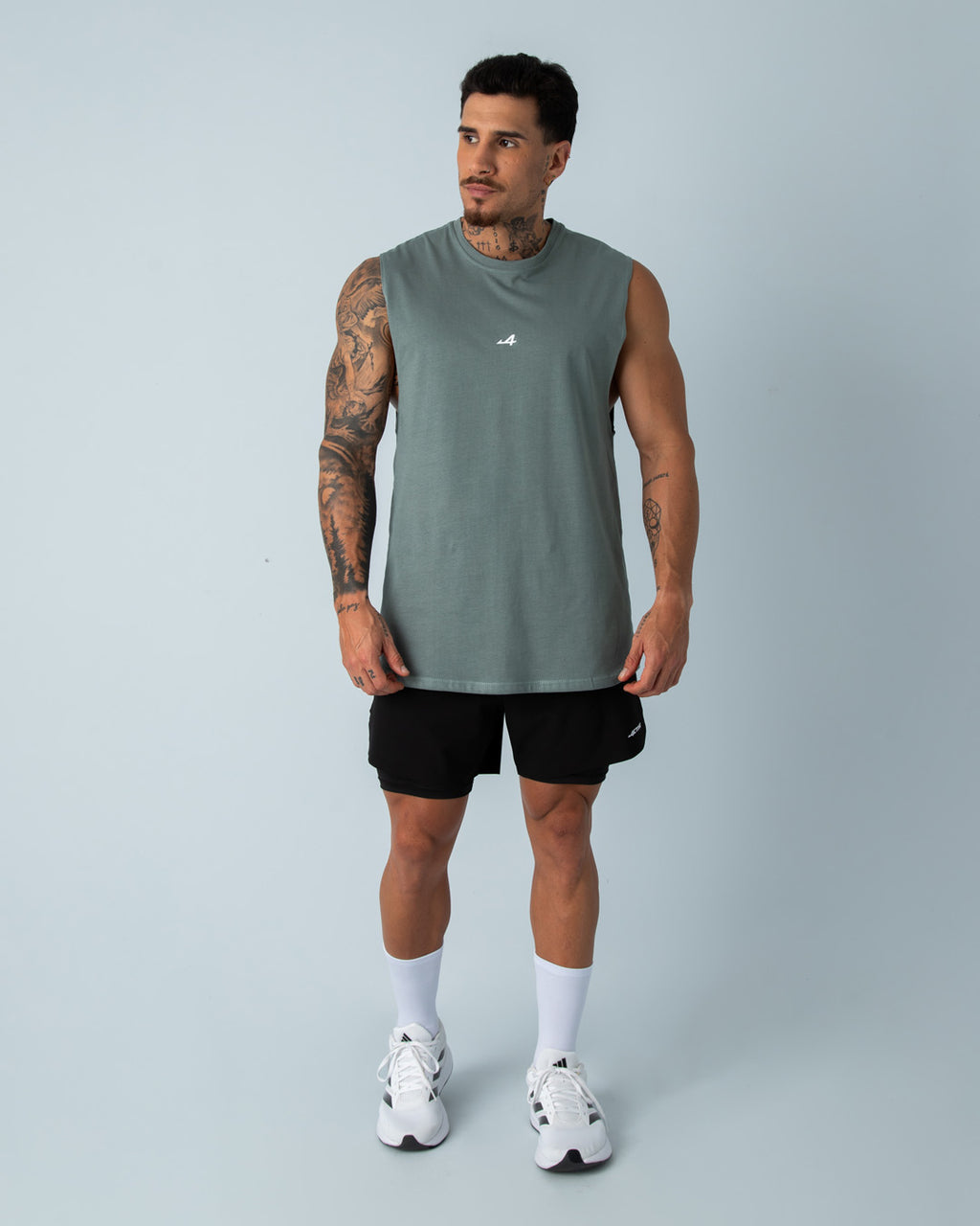Camiseta MS Power Verde Olivo