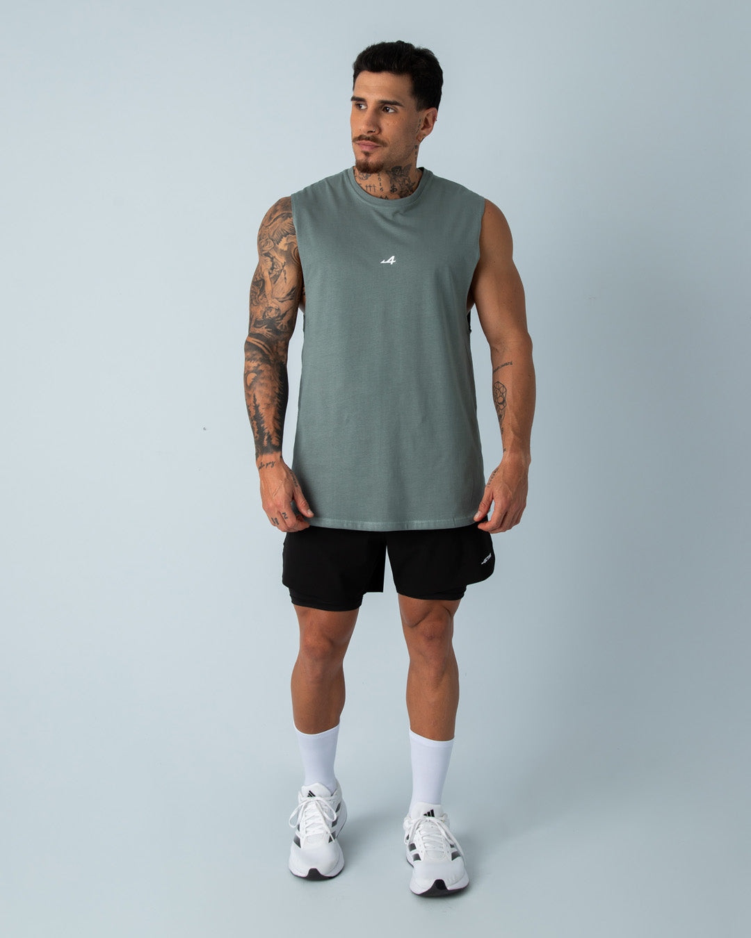 Camiseta MS Power Verde Olivo