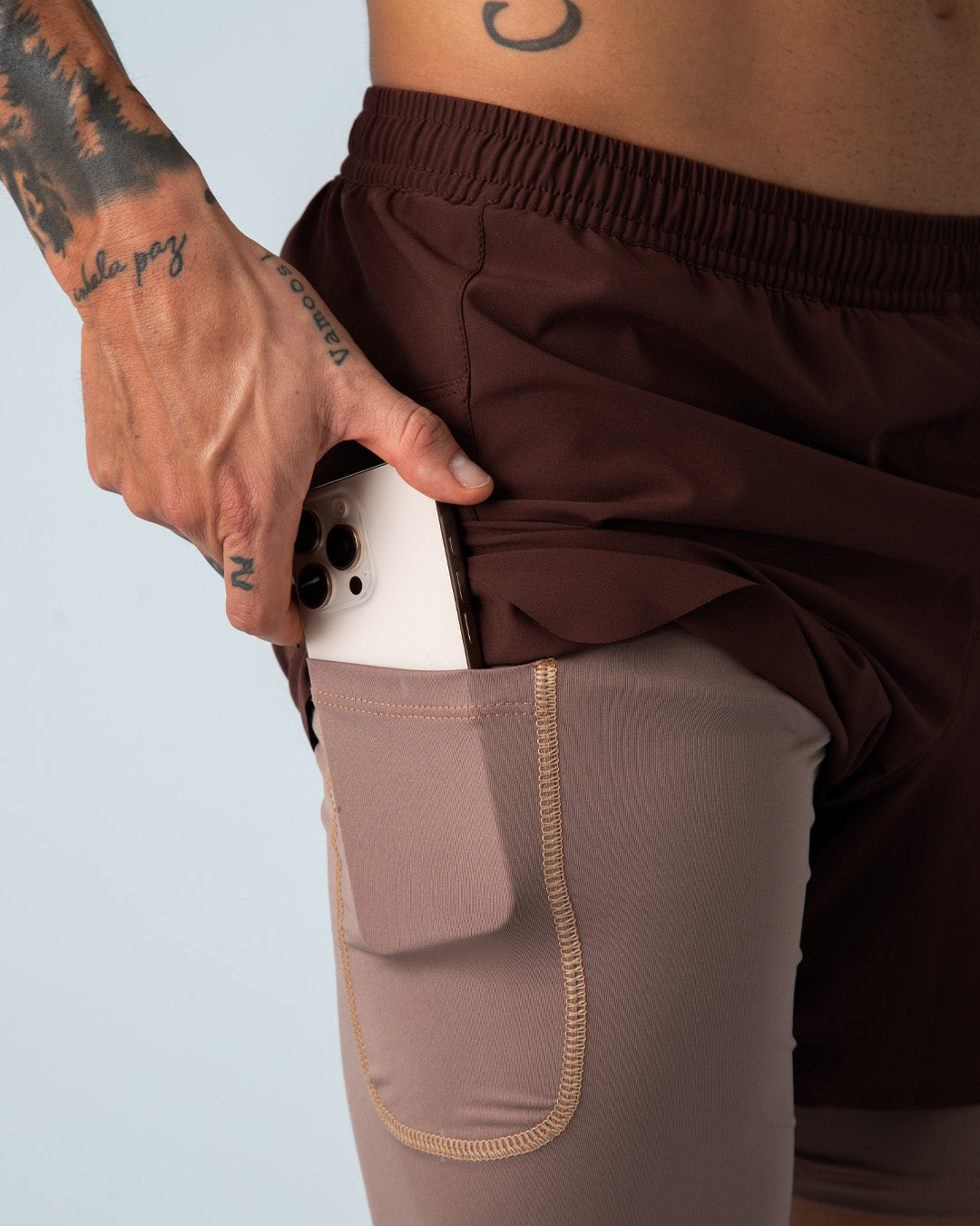 Pantaloneta 2 en 1 - HYBRID Café