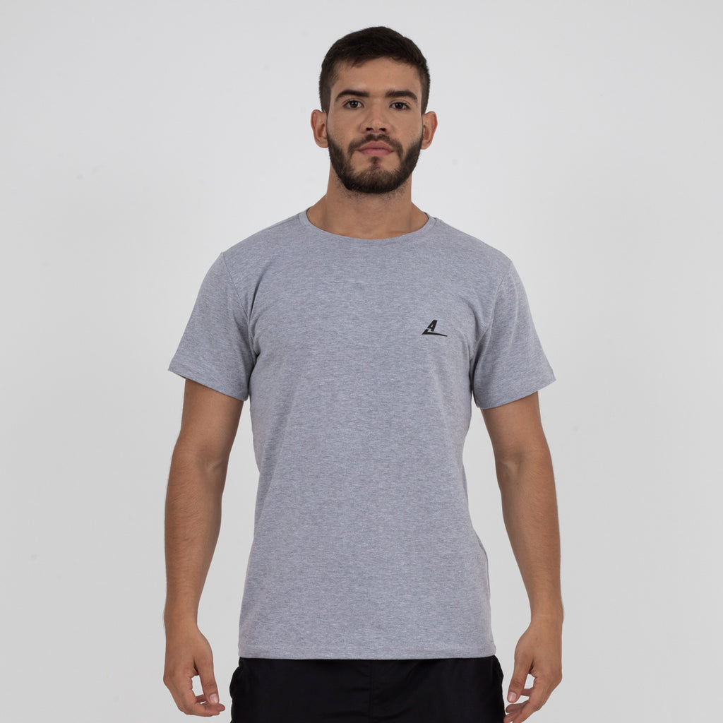 Camiseta en algodón Gris