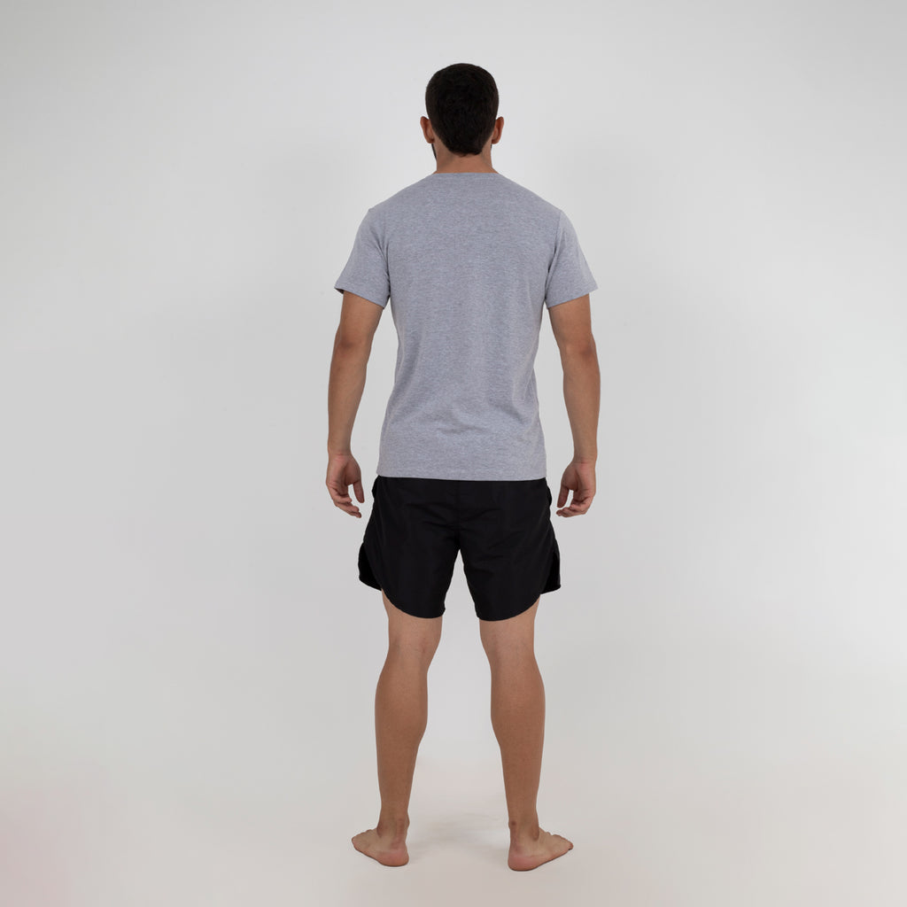 Camiseta en algodón Gris