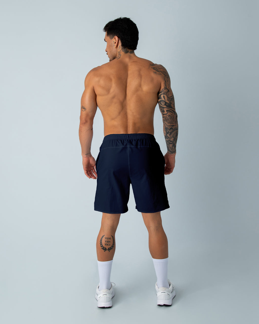 Pantaloneta 2 en 1 - Performance Azul