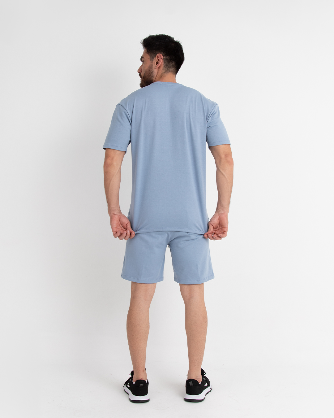 Camiseta Oversize Celeste