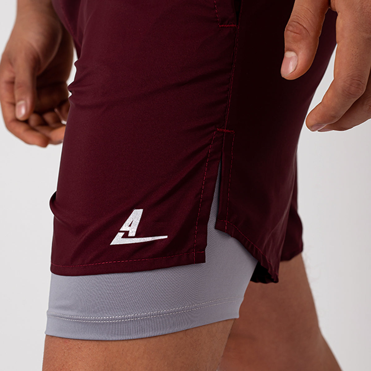 Pantaloneta con Licra Vinotinto