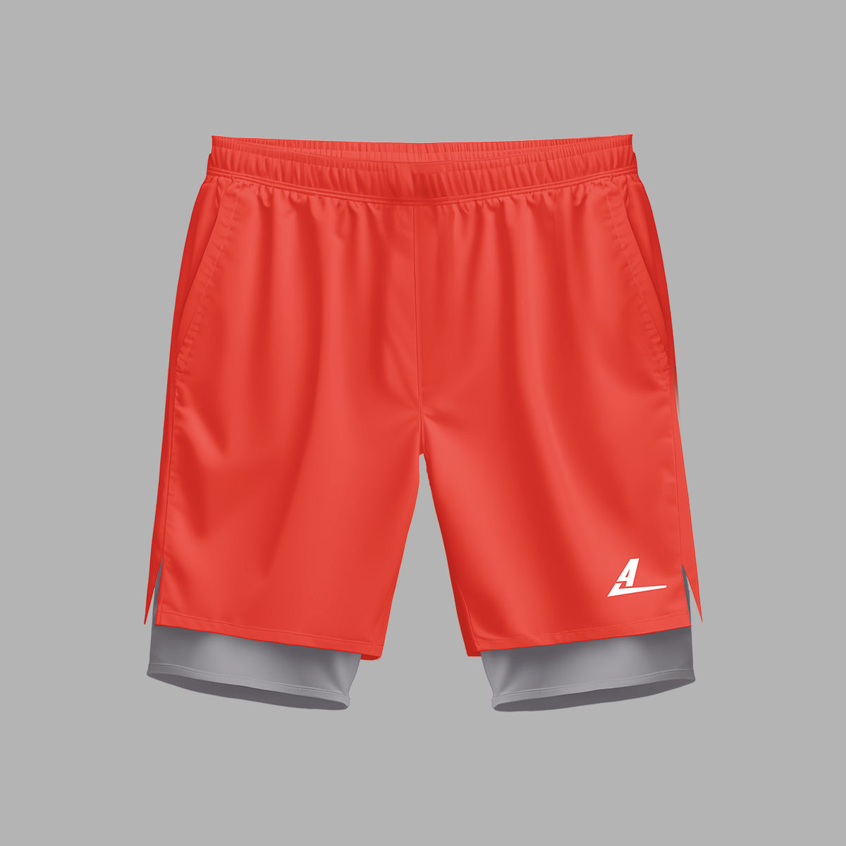 Pantaloneta con Licra Naranja