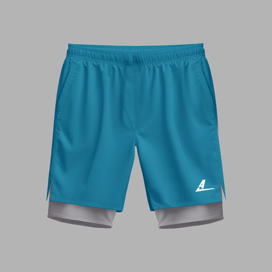 Pantaloneta con Licra Petróleo