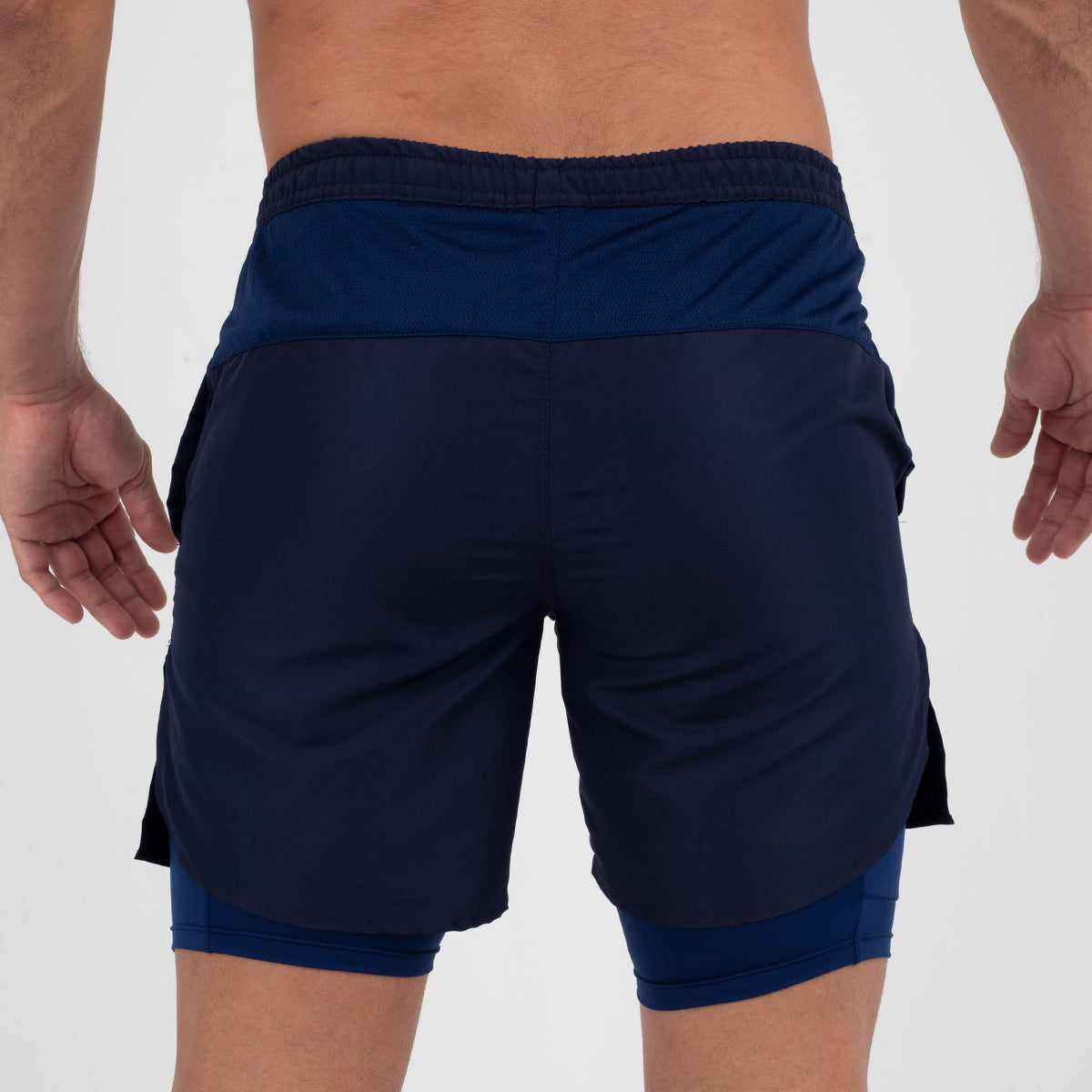 Pantaloneta con Licra Azul Oscura – 4CTIVE