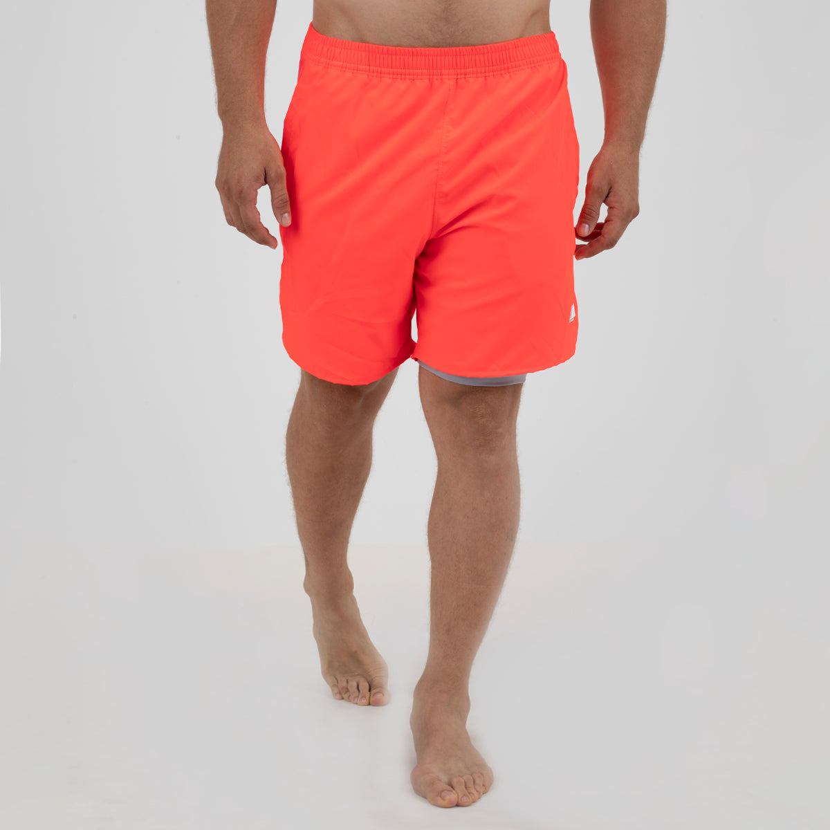 Pantaloneta con Licra Naranja