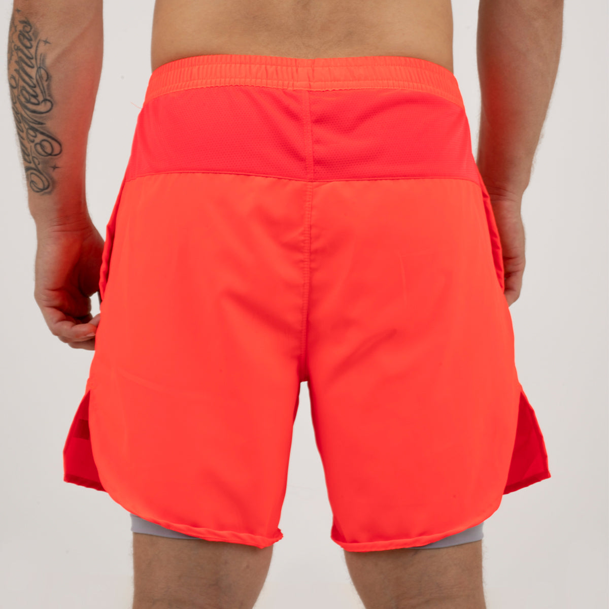 Pantaloneta con Licra Naranja