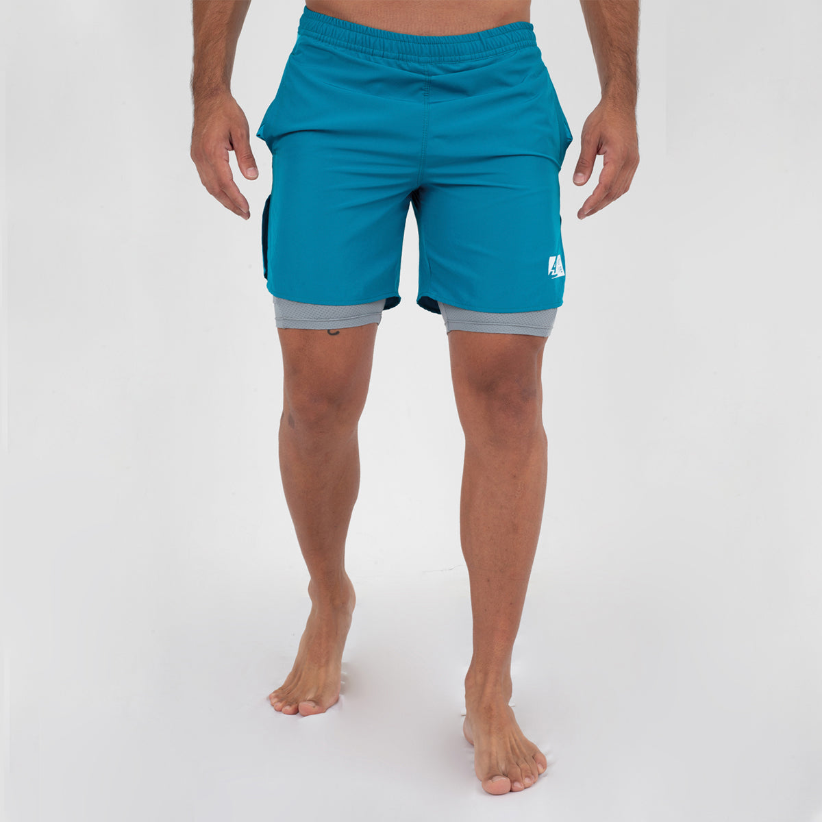 Pantaloneta con Licra Petróleo