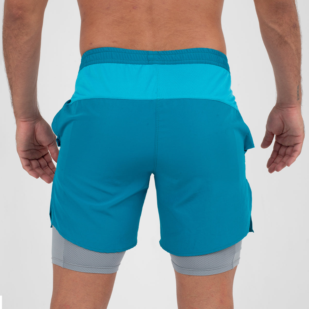 Pantaloneta con Licra Petróleo