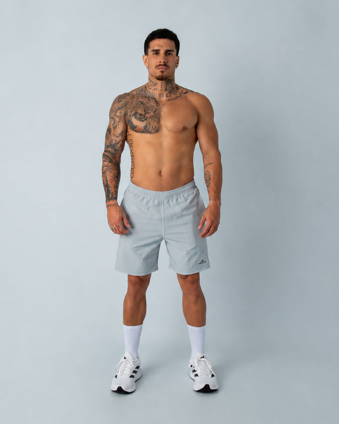 Pantaloneta 2 en 1 - Performance Gris Claro